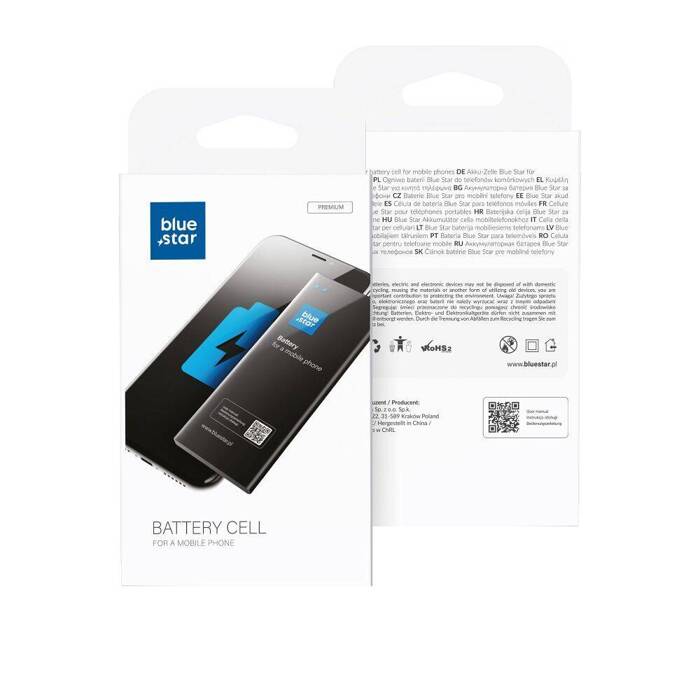 BLUE STAR HQ bateria bez BMS do IPHONE 12/12 Pro 2815 mAh