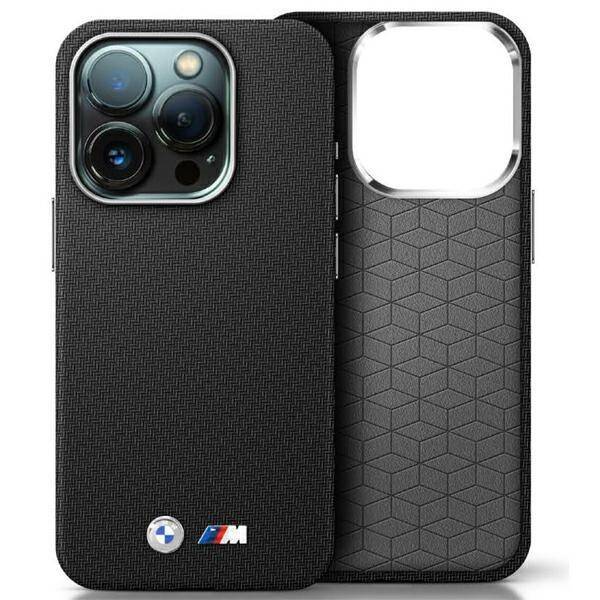 BMW BMHCP16X23PUFWKEV iPhone 16 Pro Max 6.9" czarny/black hardcase M Edition Kevlar wrapped metal