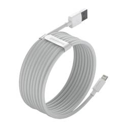 Baseus 2x kabel USB - Lightning szybkie ładowanie Power Delivery 1,5 m biały (TZCALZJ-02)