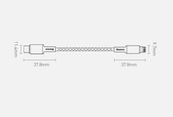 Baseus kabel USB Typ C - Lightning szybkie ładowanie Power Delivery 20 W 1 m czarny (CATLGD-01)