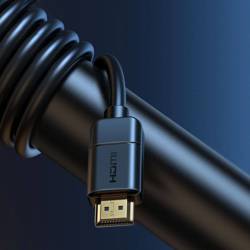 Baseus kabel przewód HDMI 2.0 4K 60 Hz 3D HDR 18 Gbps 3m czarny (CAKGQ-C01)