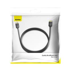 Baseus kabel przewód HDMI 2.0 4K 60 Hz 3D HDR 18 Gbps 3m czarny (CAKGQ-C01)