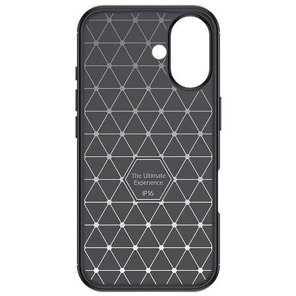 Beline Etui Carbon Armor iPhone 16 6.1" czarny/black box