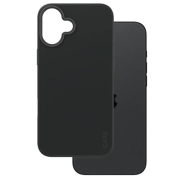 CARE by PanzerGlass Fashion Case iPhone 16 Plus 6.7" czarny/black MagSafe 1379