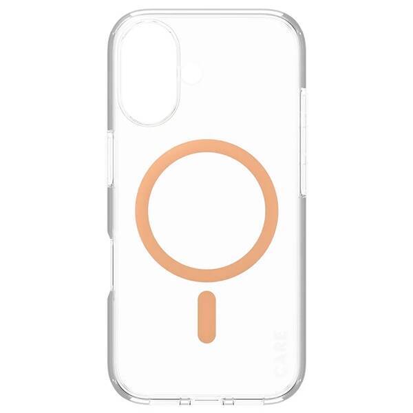 CARE by PanzerGlass Flagship Case iPhone 16 6.1" brzoskwiniowy/peachy MagSafe 1373