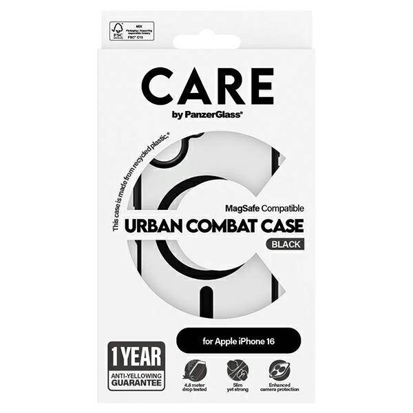 CARE by PanzerGlass Flagship Urban Case iPhone 16 6,1" MagSafe 1357