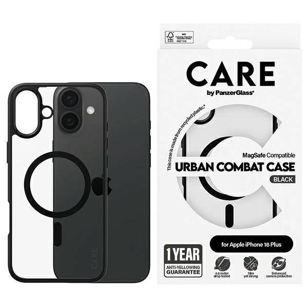 CARE by PanzerGlass Flagship Urban Case iPhone 16 Plus 6,7" MagSafe 1359