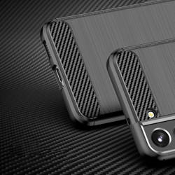 Carbon Case elastyczne etui pokrowiec Samsung Galaxy S22+ (S22 Plus) czarny