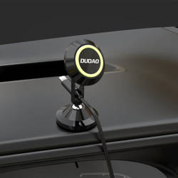 Dudao F6X+ uchwyt samochodowy magnetyczny czarny (F6X+)