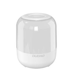 Dudao głośnik bezprzewodowy Bluetooth 5.0 RGB 5W 1200mAh biały (Y11S-white)