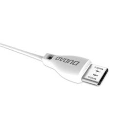 Dudao przewód kabel micro USB 2.4A 1m biały (L4M 1m white)