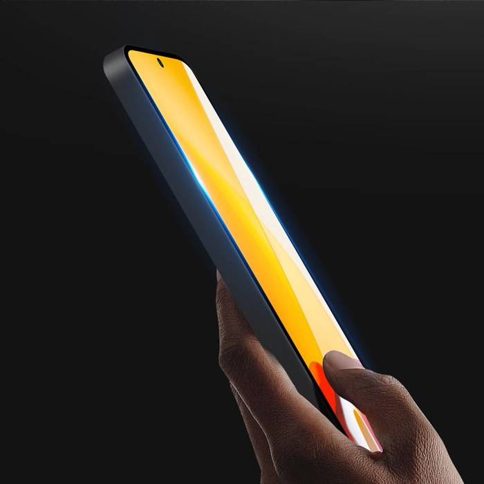 Dux Ducis 9D Tempered Glass szkło hartowane Xiaomi 12 Lite 9H z czarną ramką