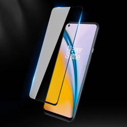 Dux Ducis 9D Tempered Glass wytrzymałe szkło hartowane 9H na cały ekran z ramką OnePlus Nord N200 5G czarny (case friendly)