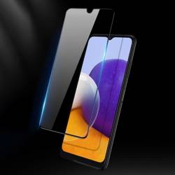 Dux Ducis 9D Tempered Glass wytrzymałe szkło hartowane 9H na cały ekran z ramką Samsung Galaxy A22 4G czarny (case friendly)