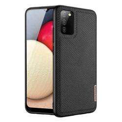 Dux Ducis Fino etui pokrowiec pokryty nylonowym materiałem Samsung Galaxy A02s EU czarny