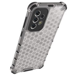 ETUI Honeycomb etui pancerny pokrowiec z żelową ramką Samsung Galaxy A33 5G przezroczysty CASE