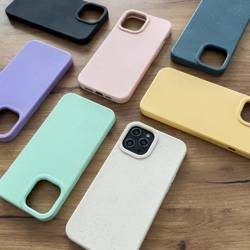 Eco Case etui do iPhone 11 Pro silikonowy pokrowiec obudowa do telefonu czarny