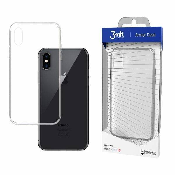 Etui 3MK Apple iPhone X XS All-Safe Armor Clear Bezbarwny Case