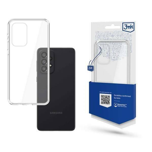 Etui 3MK Samsung Galaxy A33 5G Bezbarwny Clear Case