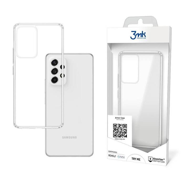 Etui 3MK Samsung Galaxy A53 5G All-Safe Armor Clear Bezbarwny Case