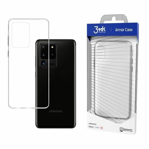 Etui 3MK Samsung Galaxy S20 Ultra All-Safe Armor Clear Bezbarwny Case