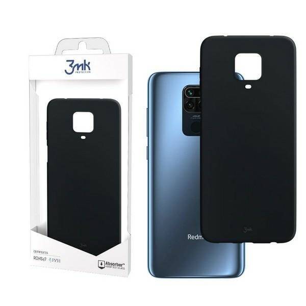 Etui 3MK Xiaomi Redmi Note 9S 9 Pro 9 Pro Max Matt Czarny Case