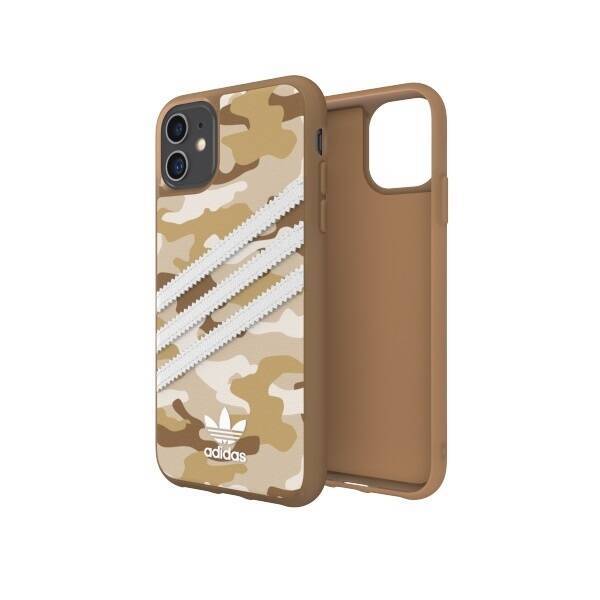 Etui ADIDAS ORIGINALS Apple iPhone 11 Pro Moulded Case CAMO WOMAN Brązowy Case