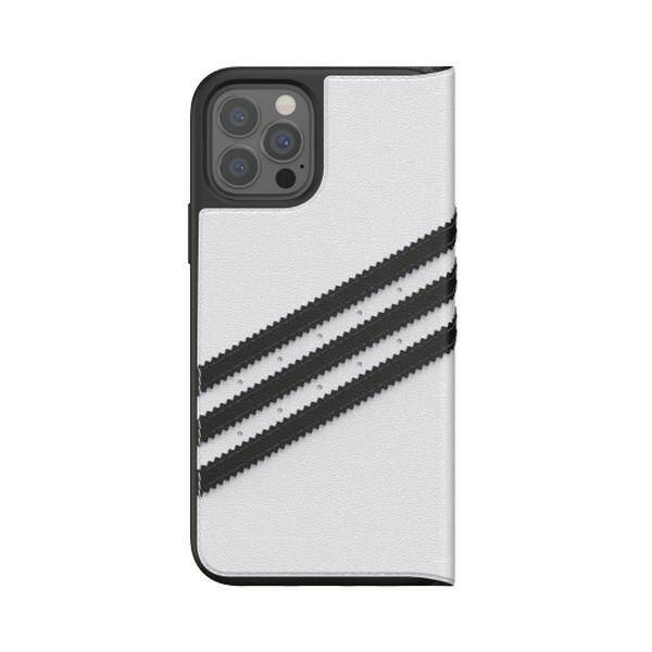 Etui ADIDAS ORIGINALS Apple iPhone 12 12 Pro Booklet Case TPU Biały Czarny Case