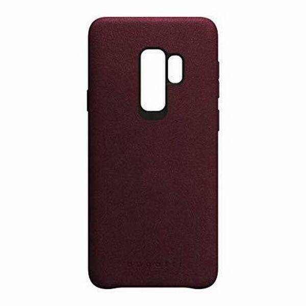 Etui BUGATTI Samsung Galaxy S9 Plus Porto Malinowy Case