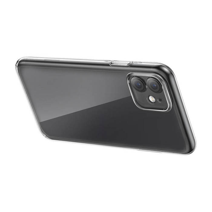 Etui Baseus Crystal Series Clear do iPhone 11 (przeźroczyste) +szkło hartowane +zestaw czyszczący