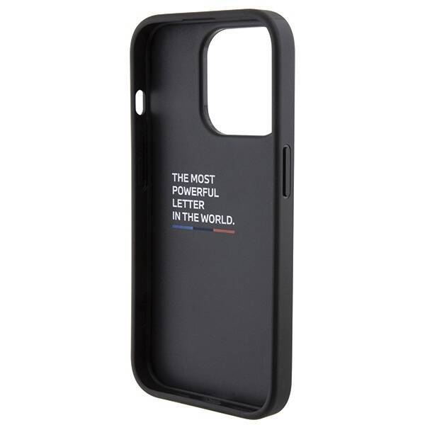 Etui Bmw Bmhcp15xgspprk Iphone 15 Pro Max 6.7" Czarny/black Hardcase Grip Stand Smooth & PerforatedCase