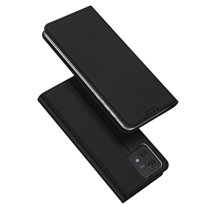 Etui Dux Ducis Skin Pro do Motorola Moto Edge 40 Neo z klapką - czarne