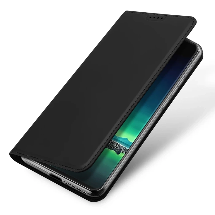 Etui Dux Ducis Skin Pro do Motorola Moto Edge 40 Neo z klapką - czarne