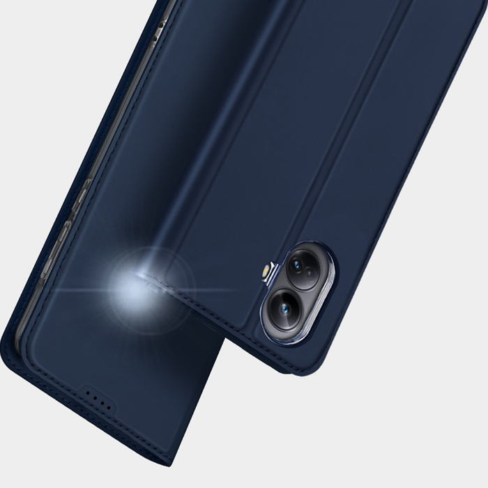 Etui Dux Ducis Skin Pro etui do Realme 10 Pro pokrowiec z klapką portfel na kartę podstawka niebieskie Case