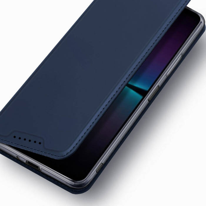 Etui Dux Ducis Skin Pro etui do Sony Xperia 1 V pokrowiec z klapką portfel na kartę podstawka czarne Case