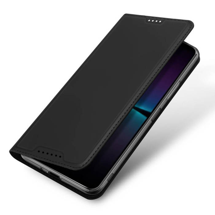 Etui Dux Ducis Skin Pro etui do Sony Xperia 1 V pokrowiec z klapką portfel na kartę podstawka czarne Case