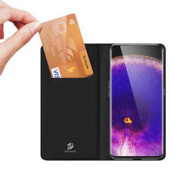 Etui Dux Ducis Skin Pro etui z klapką Oppo Find X5 czarny