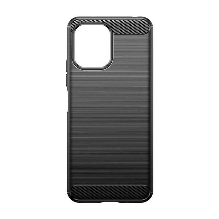 Etui Elastyczne etui wzór karbon do Xiaomi Redmi 12 Carbon Case - czarne Case