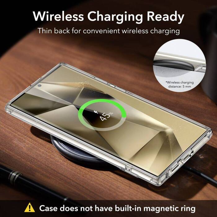 Etui Esr Air Shield Boost Samsung Galaxy S24 Ultra Clear Case