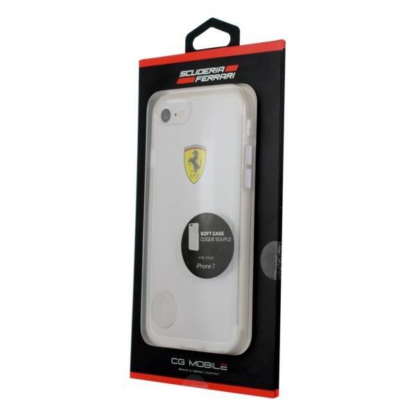 Etui FERRARI Apple iPhone 7 8 Bezbarwny Case