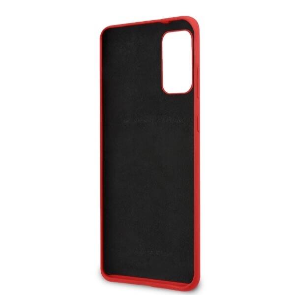 Etui FERRARI Samsung Galaxy S20 Plus Silicone Czerwony Case