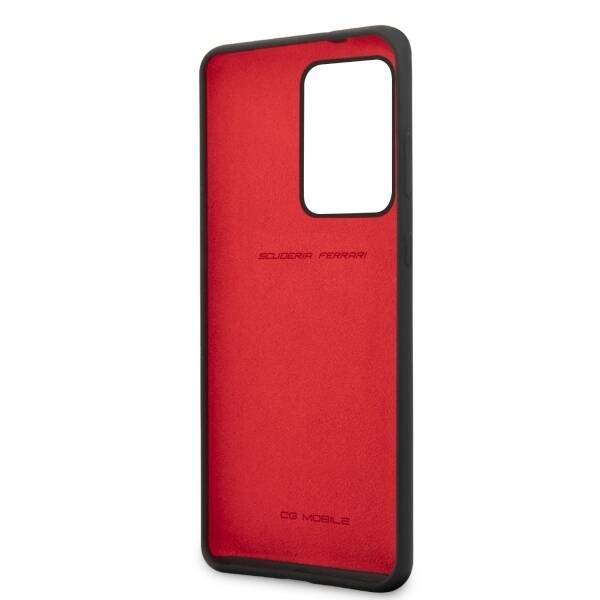 Etui FERRARI Samsung Galaxy S20 Ultra Silicone Czarny Case