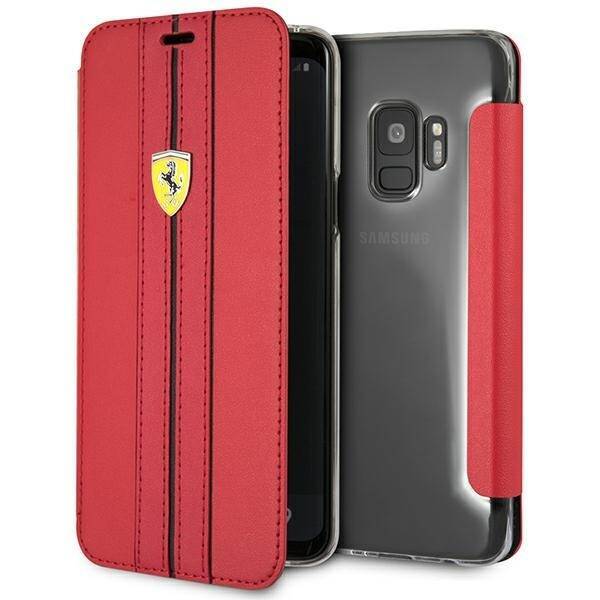 Etui FERRARI Samsung Galaxy S9 Urban Czerwony Case