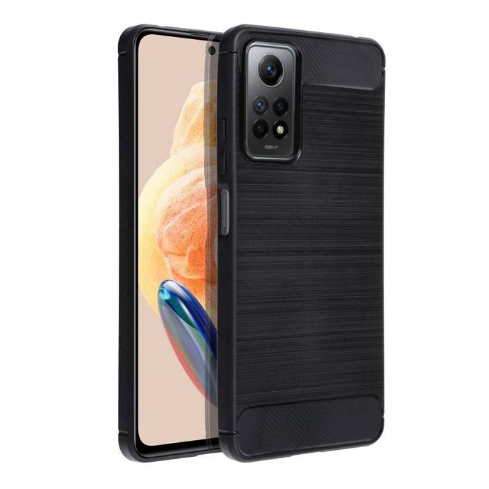 Etui Futerał CARBON do XIAOMI Redmi NOTE 12 PRO 4G czarny Case