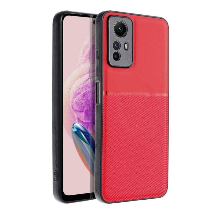 Etui Futerał Noble Do Xiaomi Redmi Note 12S Czerwony Case