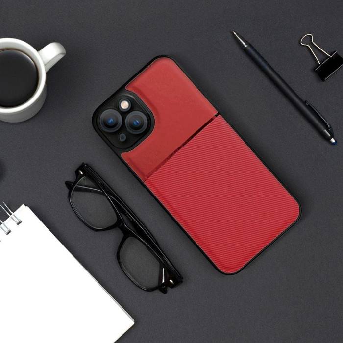 Etui Futerał Noble Do Xiaomi Redmi Note 12S Czerwony Case