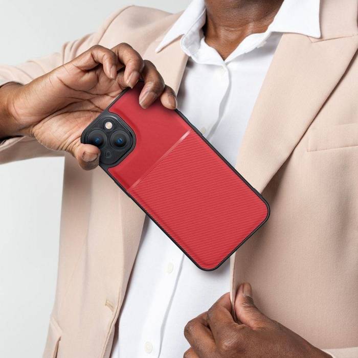 Etui Futerał Noble Do Xiaomi Redmi Note 12S Czerwony Case