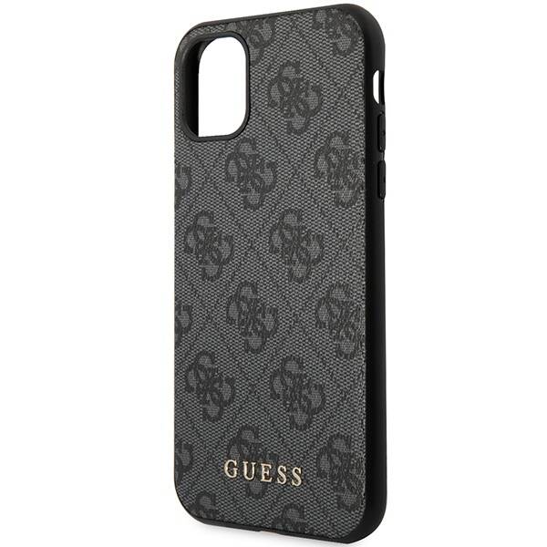 Etui GUESS Apple iPhone 11 4G Collection Szary Hardcase