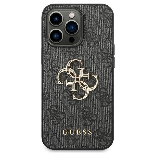 Etui GUESS Apple iPhone 14 Pro Max 4G Big Metal Logo Szary Hardcase