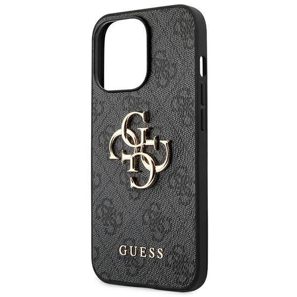 Etui GUESS Apple iPhone 14 Pro Max 4G Big Metal Logo Szary Hardcase